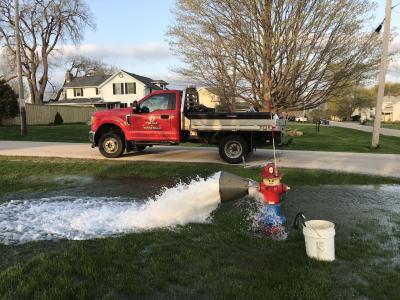 Fire Hydrant Flushing